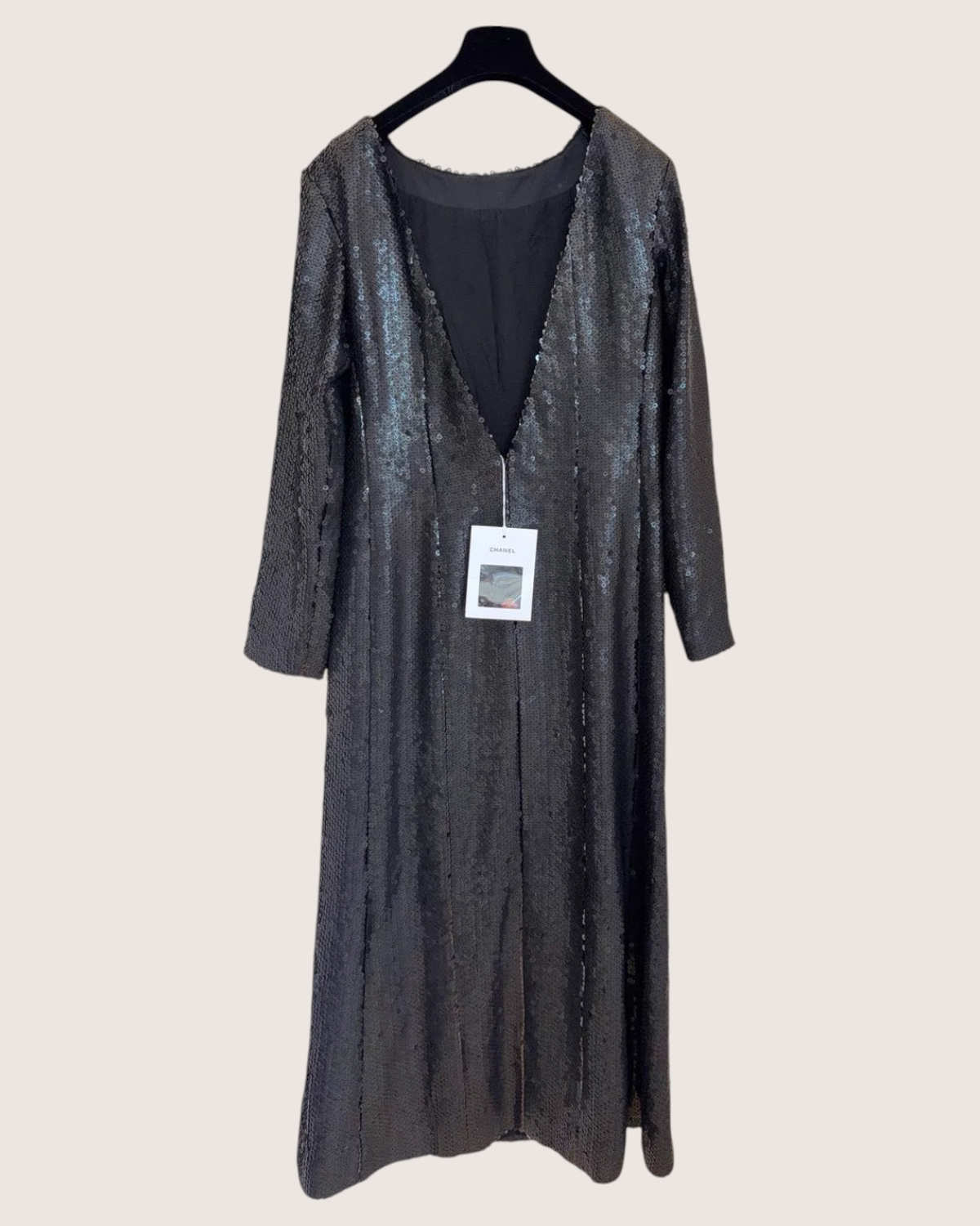 Chanel 23C Sequin Embroidered Dress - view 2