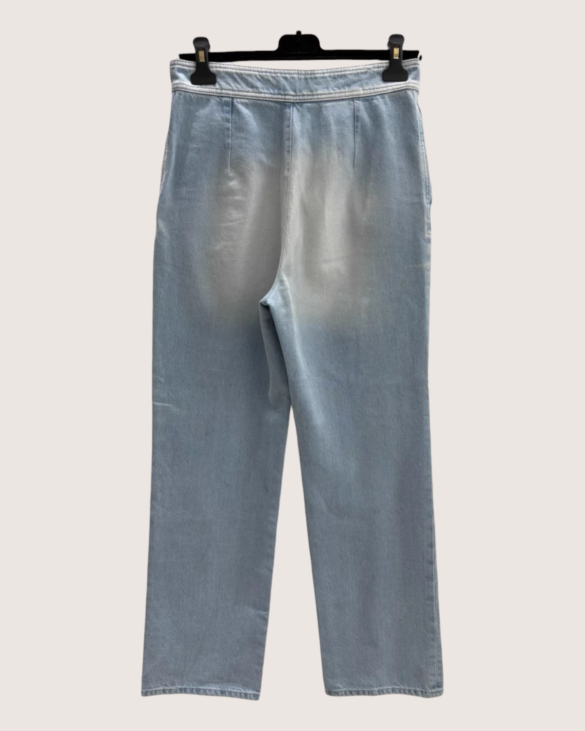 Chanel 24M Coco Beach Denim Jeans Blue FR 36