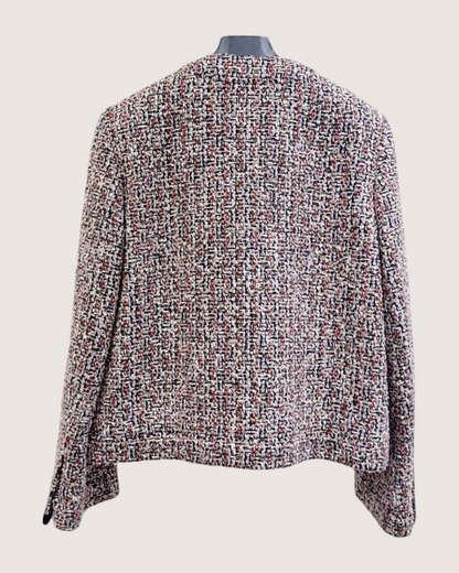 Louis Vuitton Tweed Jacket Beige/Ecru, Red, Multicolor FR 36