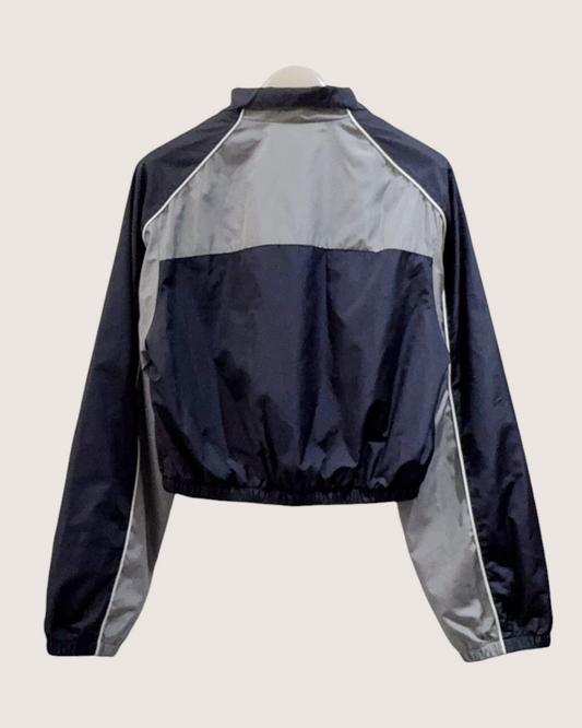 Miu Miu Zip-Up Track Jacket Navy, Grey IT 40