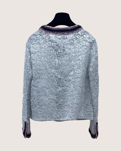 Chanel 23P Braid-Trim Jacket
