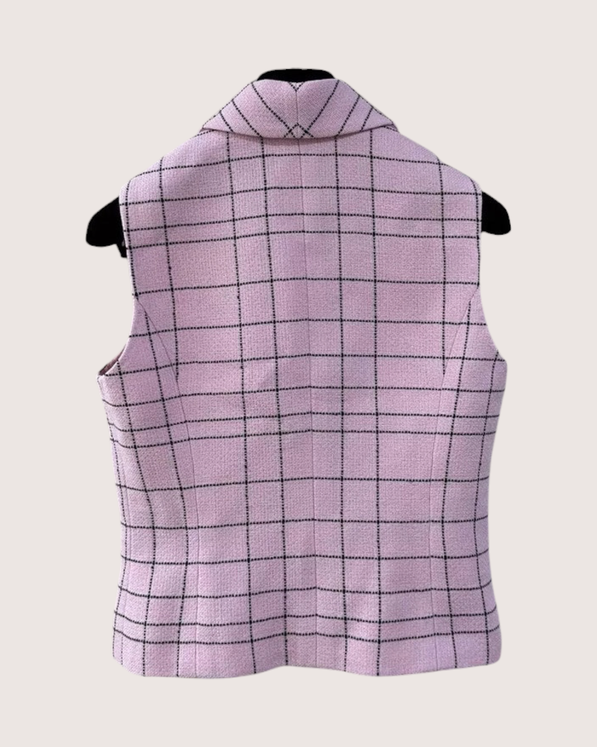 Chanel 24S Plaid Vest