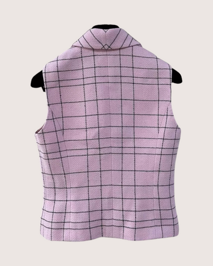 Chanel 24S Plaid Vest