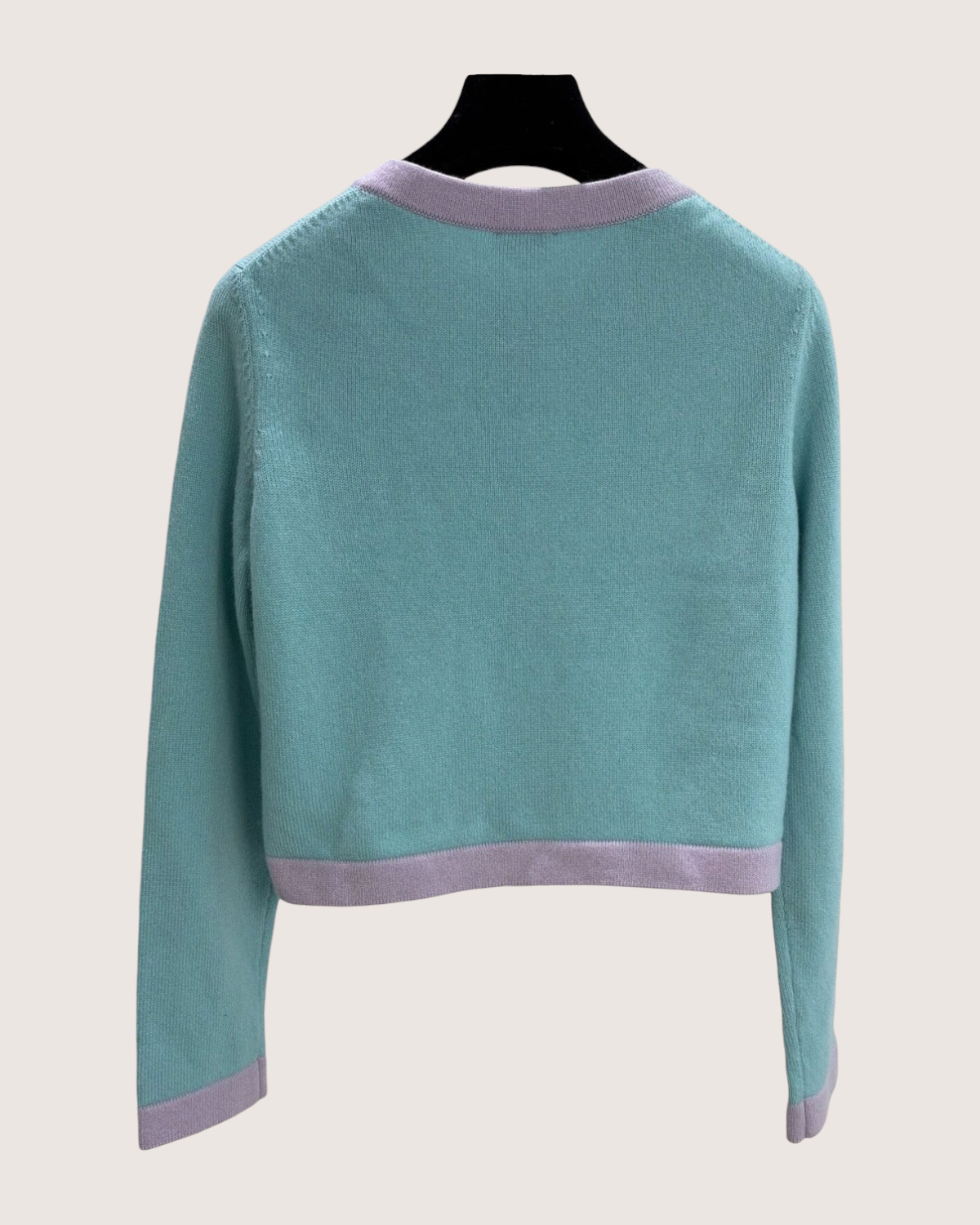 Chanel 24C Knit Cardigan Blue, Purple FR 36