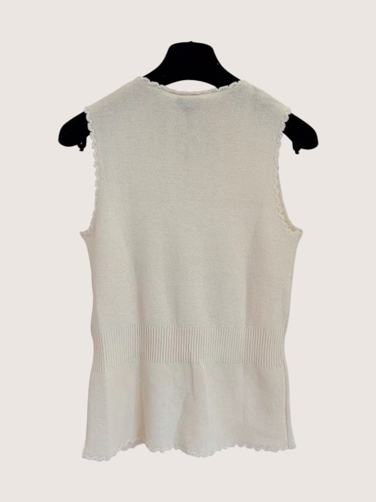 Chanel 24K Knit Vest - view 2