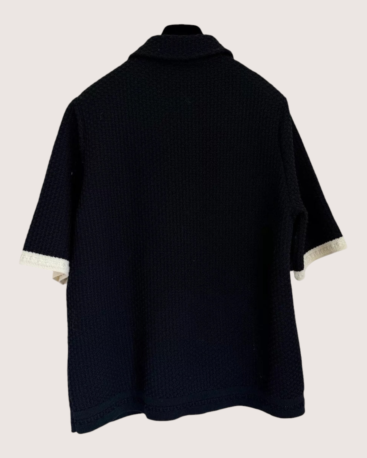 Chanel 24P Polo Short-Sleeve Cardigan