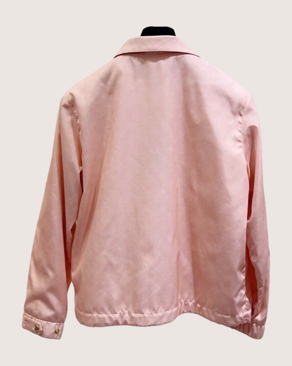 Louis Vuitton Monogram Zip-Up Jacket Pink FR 34