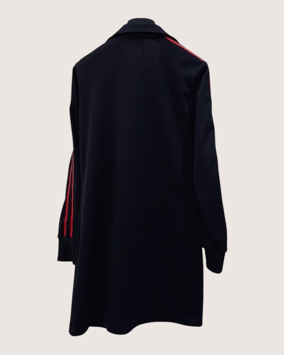 Celine Zip-Up Striped Jacket Black, Red, White FR 36