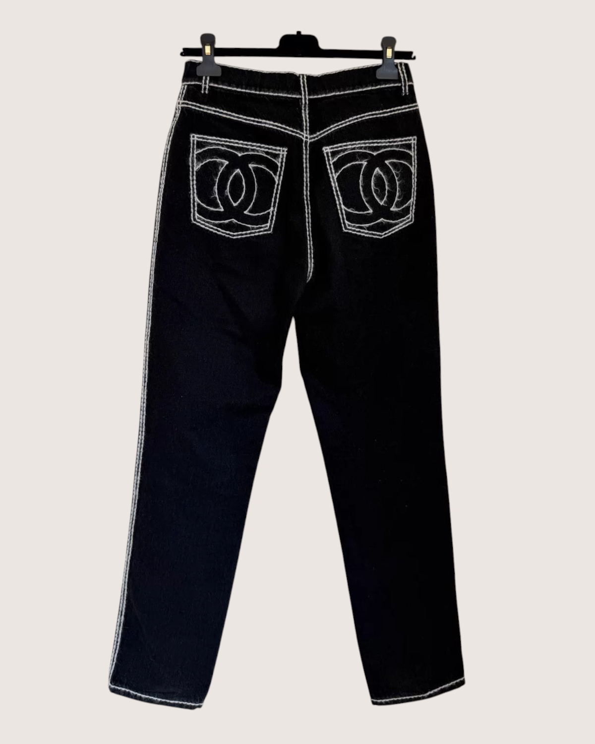 Chanel 24N Coco Neige Straight Denim Jeans - view 2