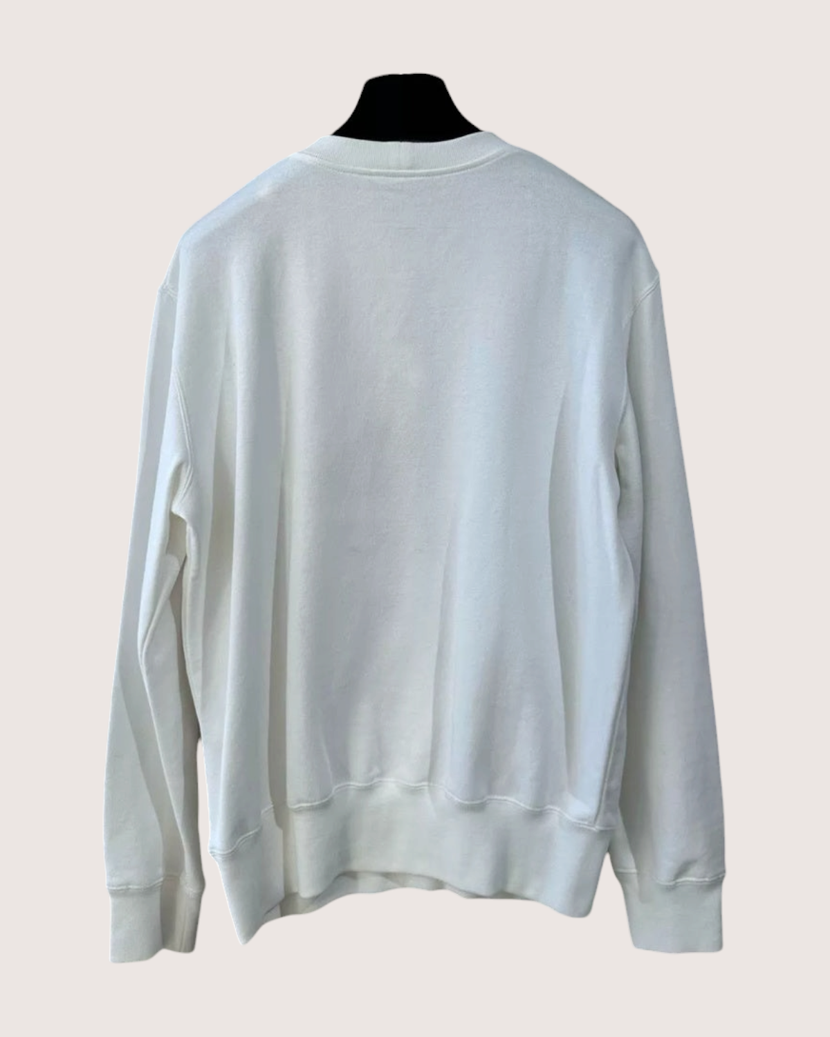 Chanel 20P Camellia Sequin Embroidered Logo Sweatshirt White, Black, Navy FR 38