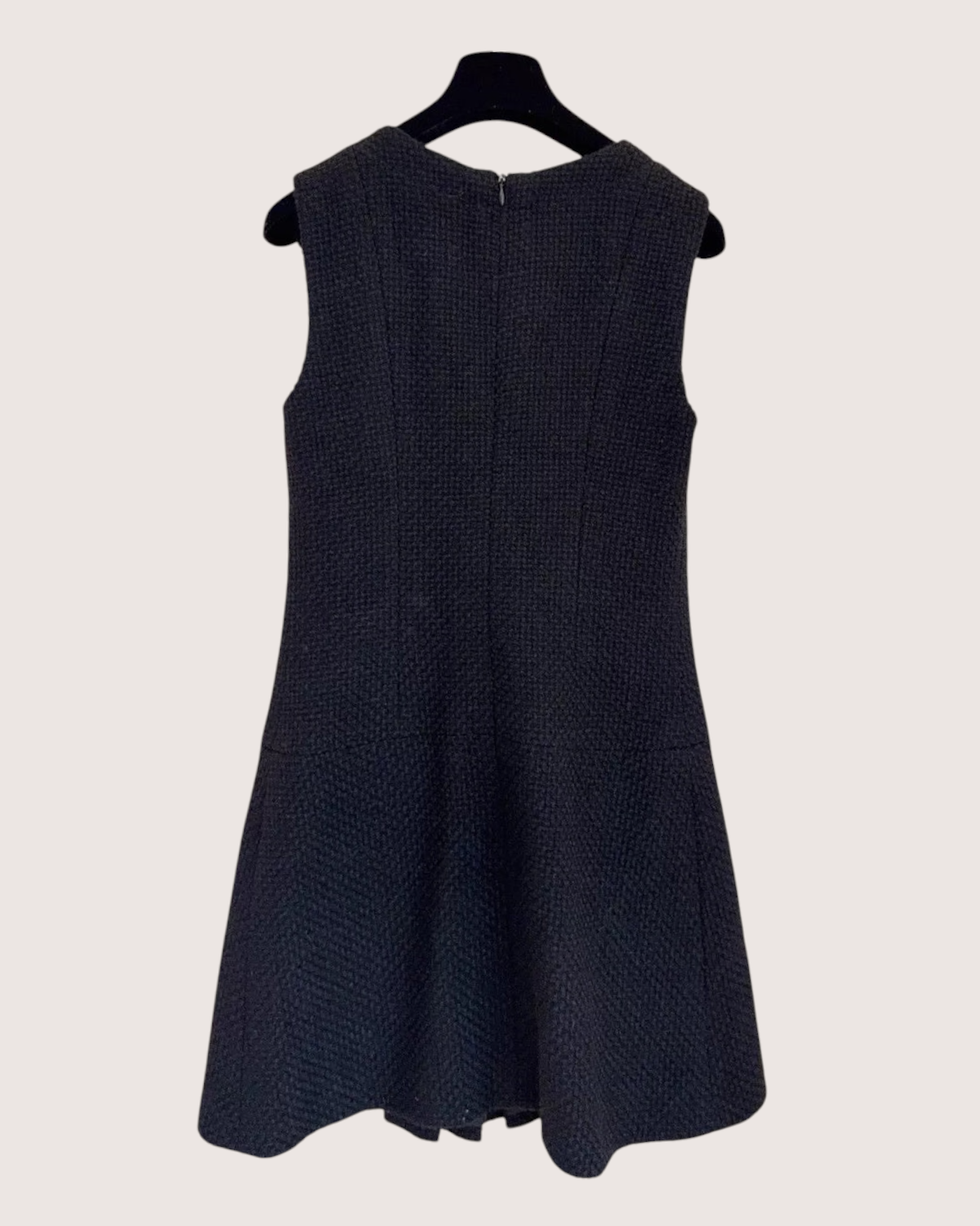 Chanel 25A Tweed Pleated Dress - view 2