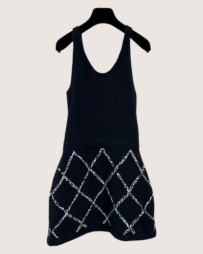 Chanel 23N Coco Beach Cashmere Mini Dress