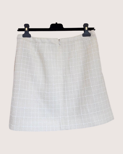 Chanel 25C Tweed Mini Skirt