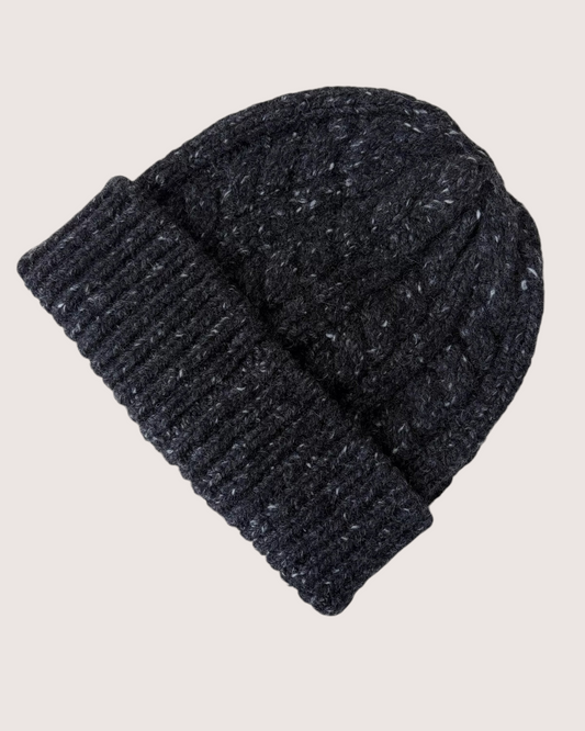 Chanel 26A CC Cashmere Hat - Black, White, Multicolor, view 2