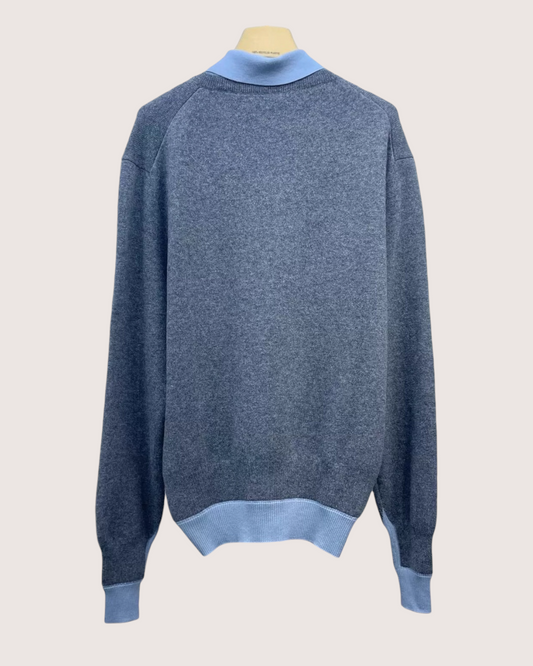Miu Miu Layered Polo Cashmere Sweater