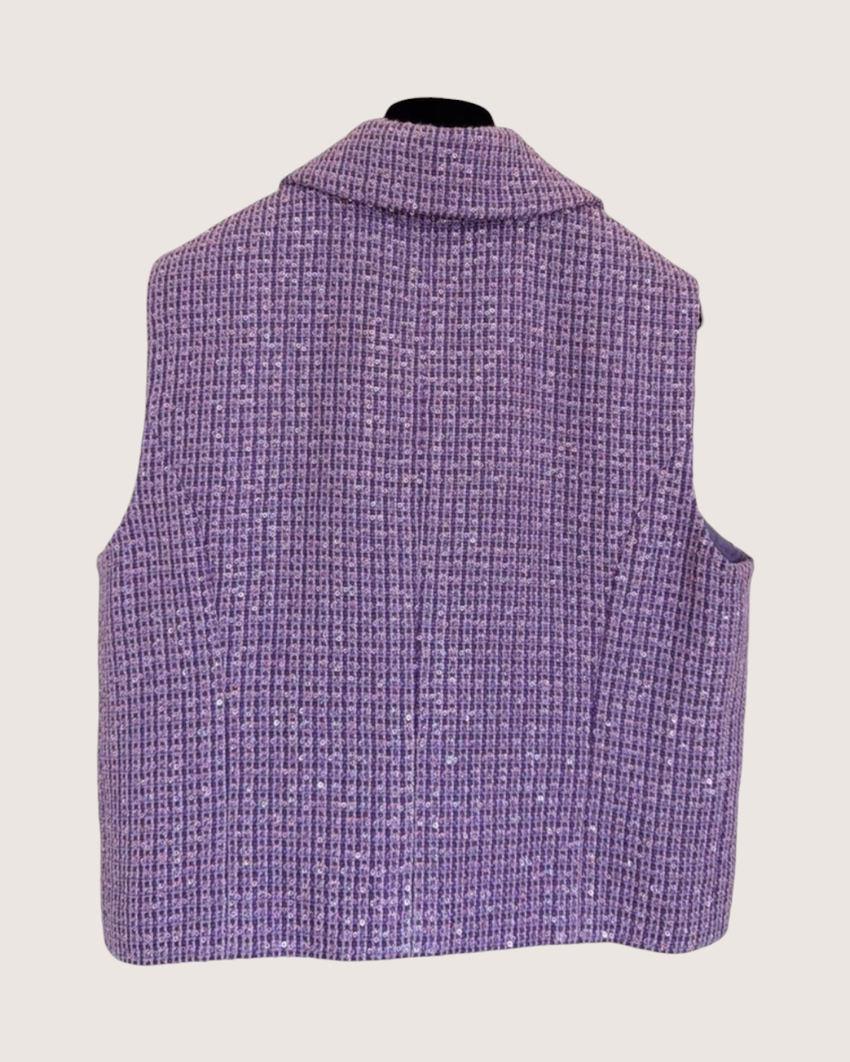 Chanel Sequin Crystal Button Vest - view 2