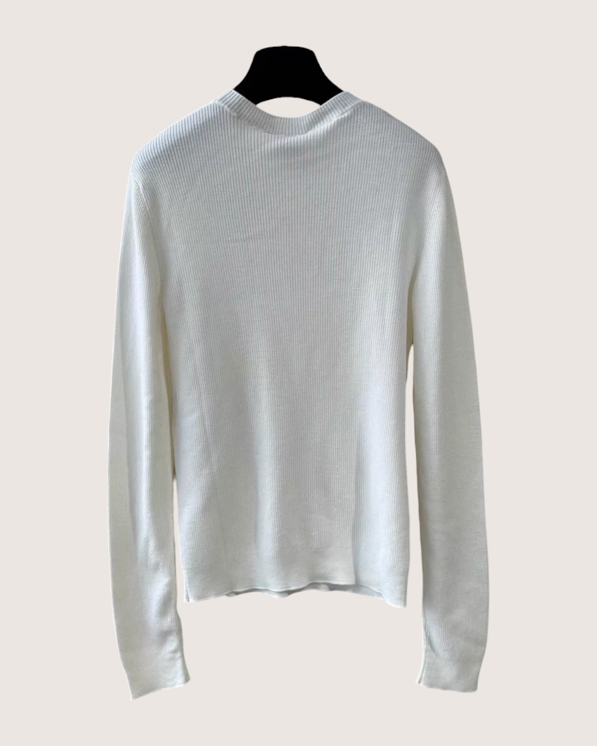 Chanel 22K CC Logo Wool Sweater - view 2