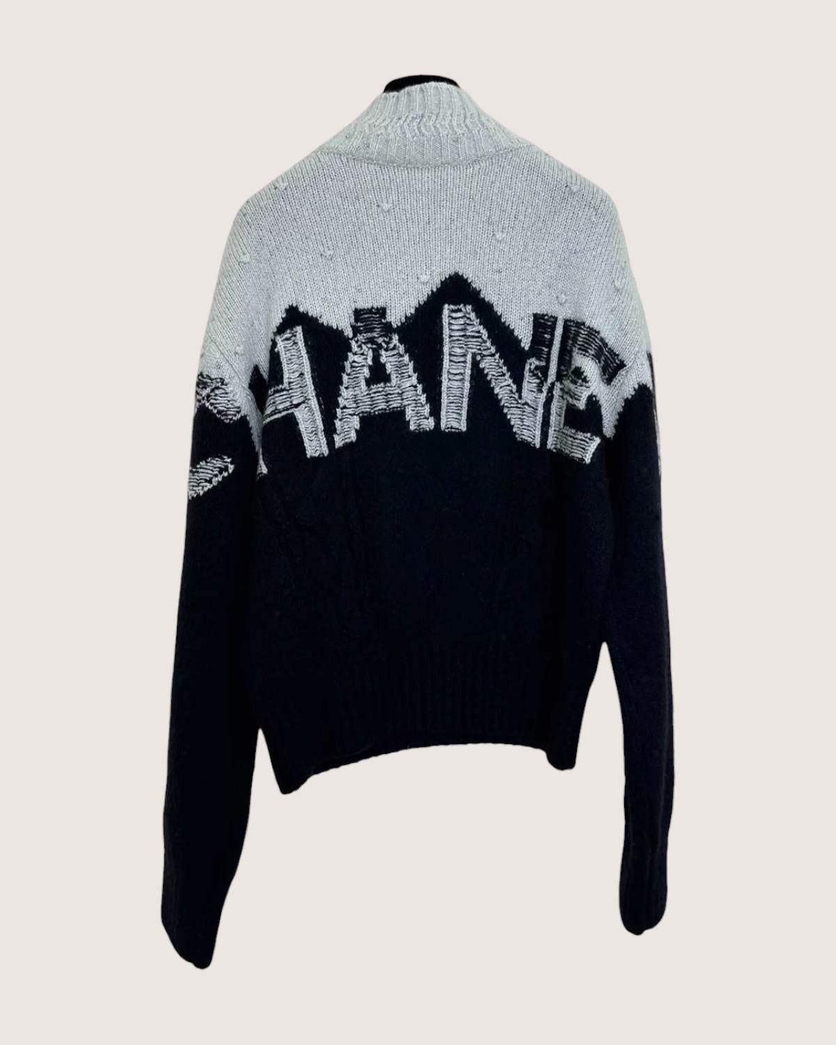 Chanel 21N Coco Neige Turtleneck Sweater