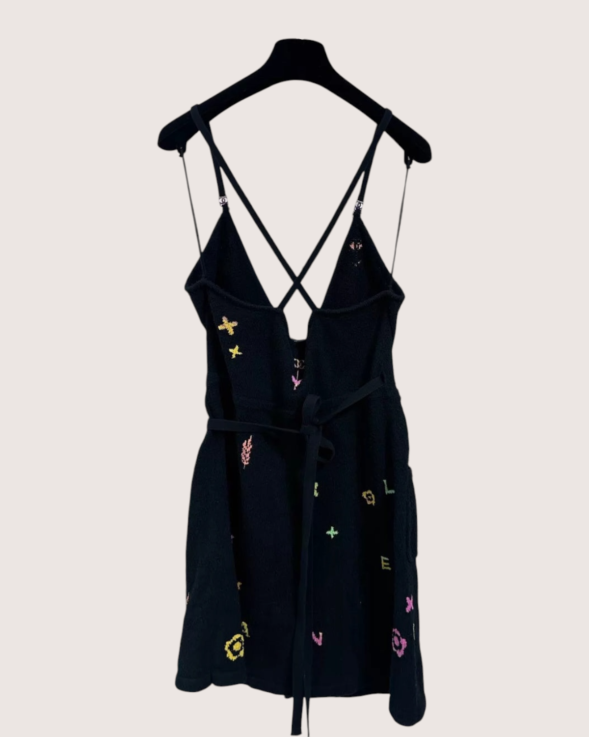 Chanel 22P Logo Mini Dress
