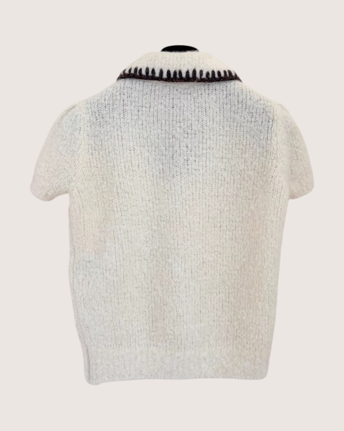 Chanel 25N Coco Neige Polo Top - view 2