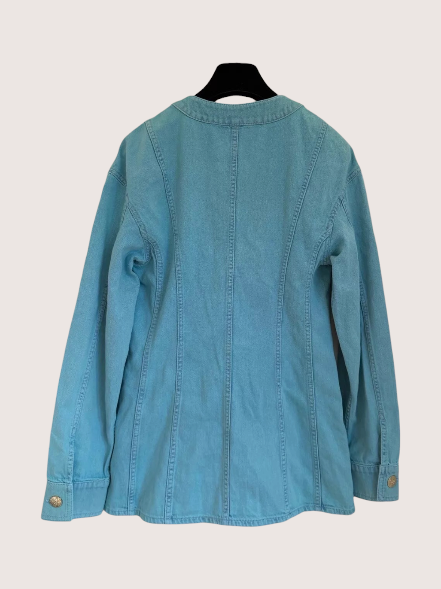 Chanel Camellia Denim Jacket - view 2