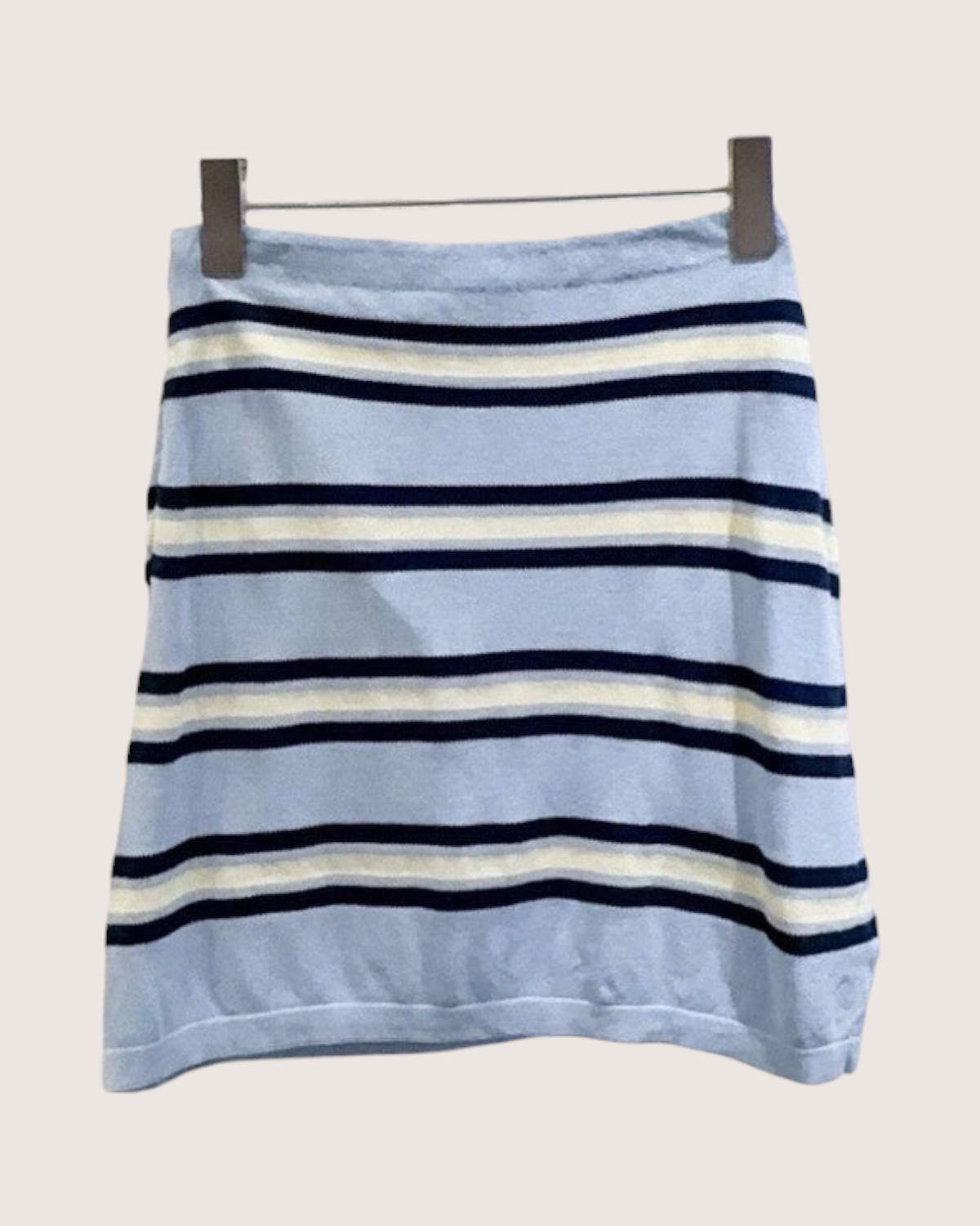 Miu Miu Striped Mini Skirt Blue, Navy, Yellow IT 38
