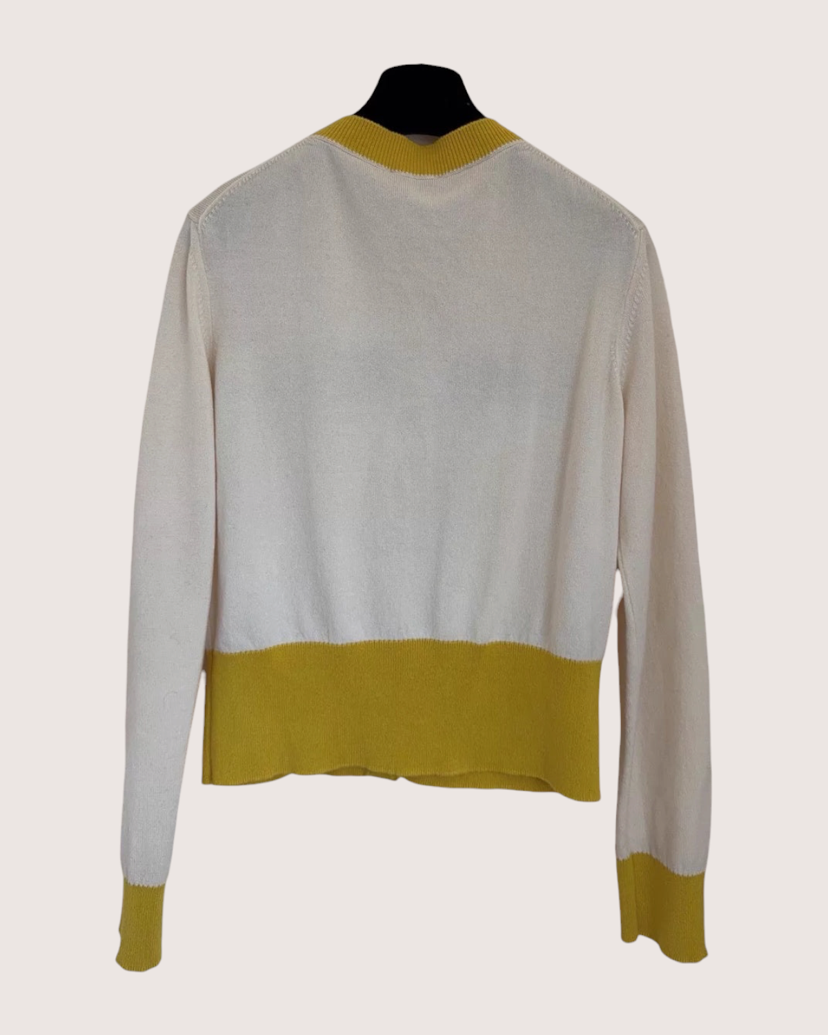 Chanel 19S Logo Cashmere Cardigan - view 2