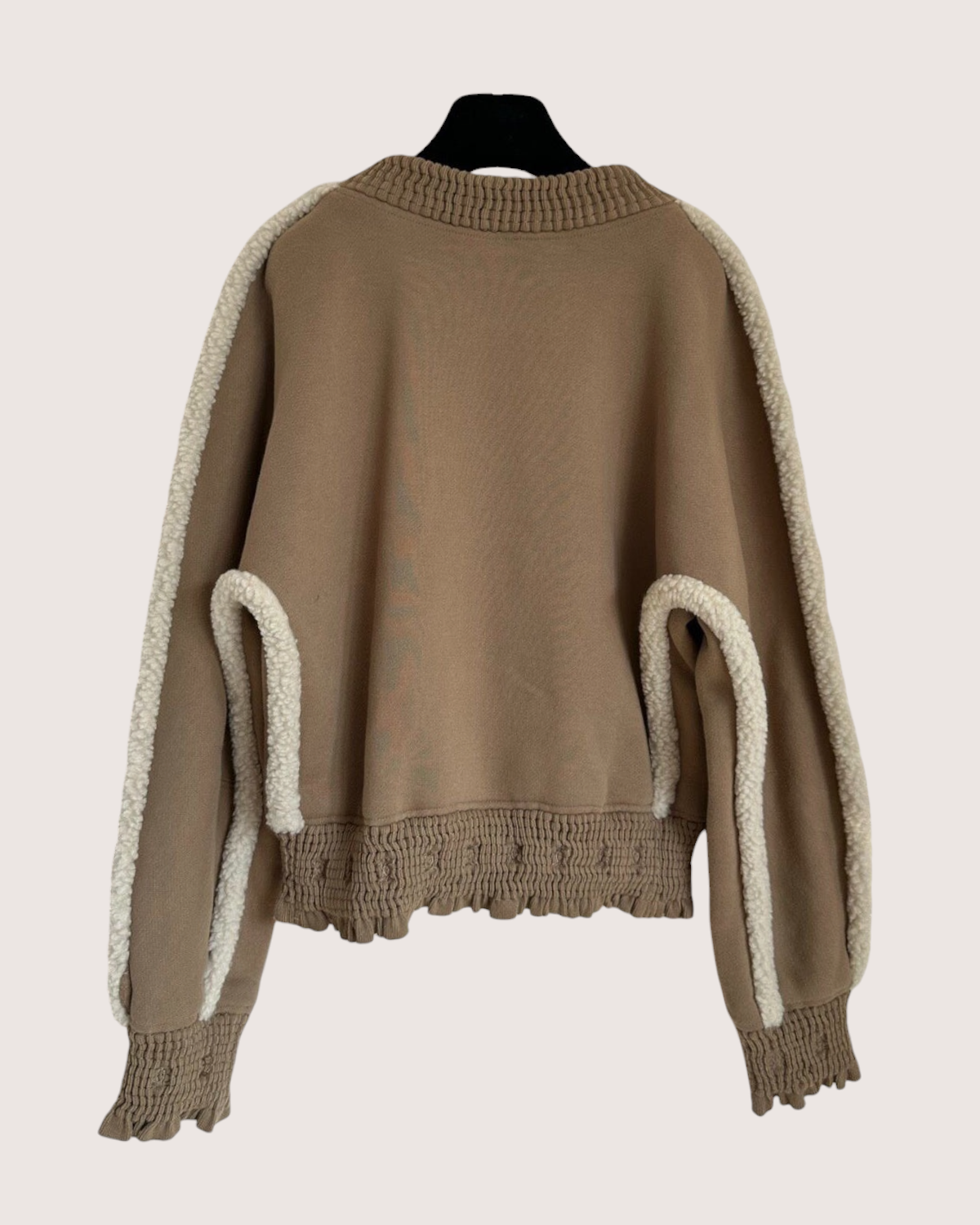 Chanel 24K CC Sweatshirt Brown, Beige/Ecru FR 38