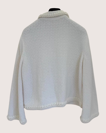 Chanel 25P Collared Tweed Jacket