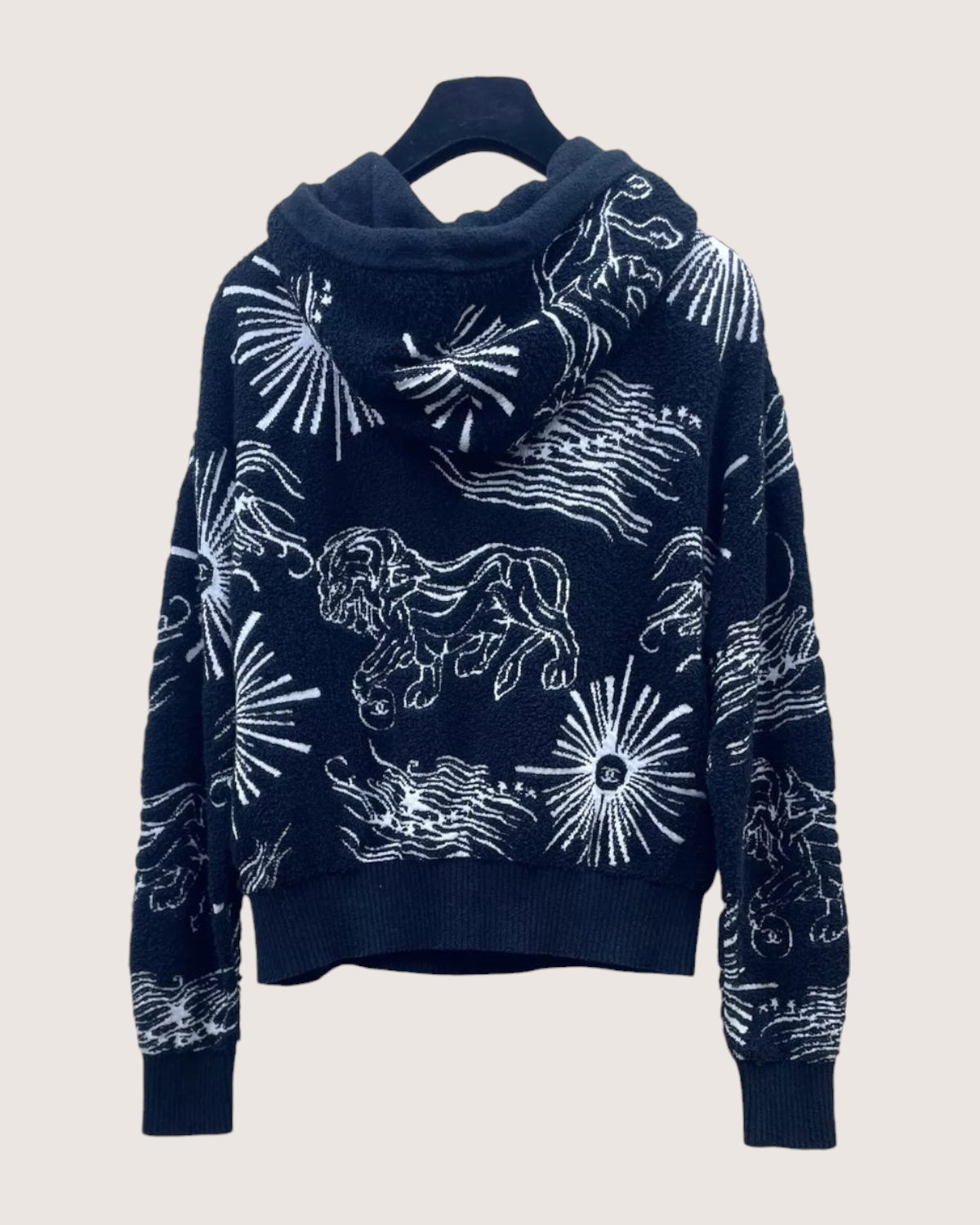 Chanel 22C Graphic Hoodie