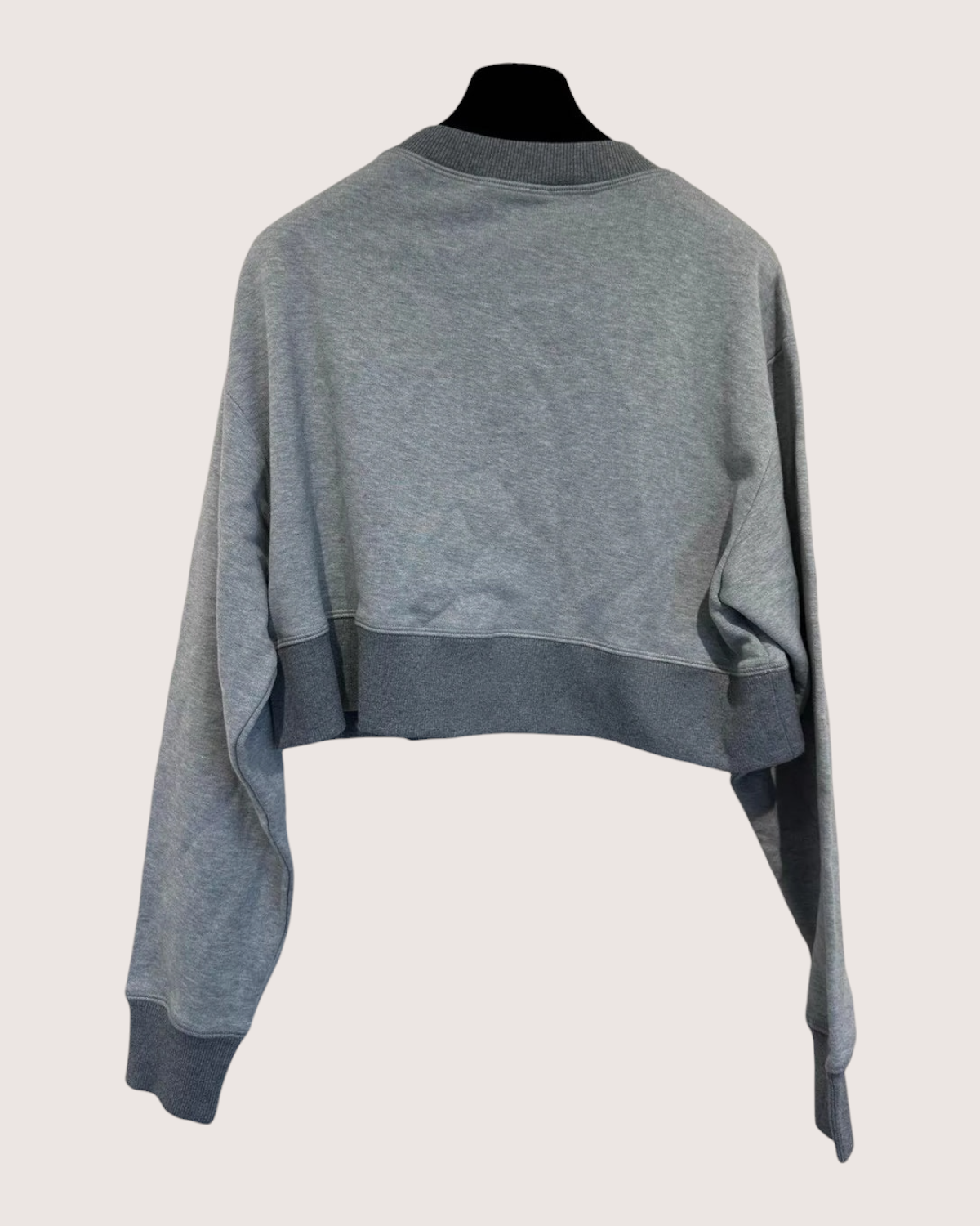 Miu Miu High-Waisted Polo Logo Sweatshirt - view 2