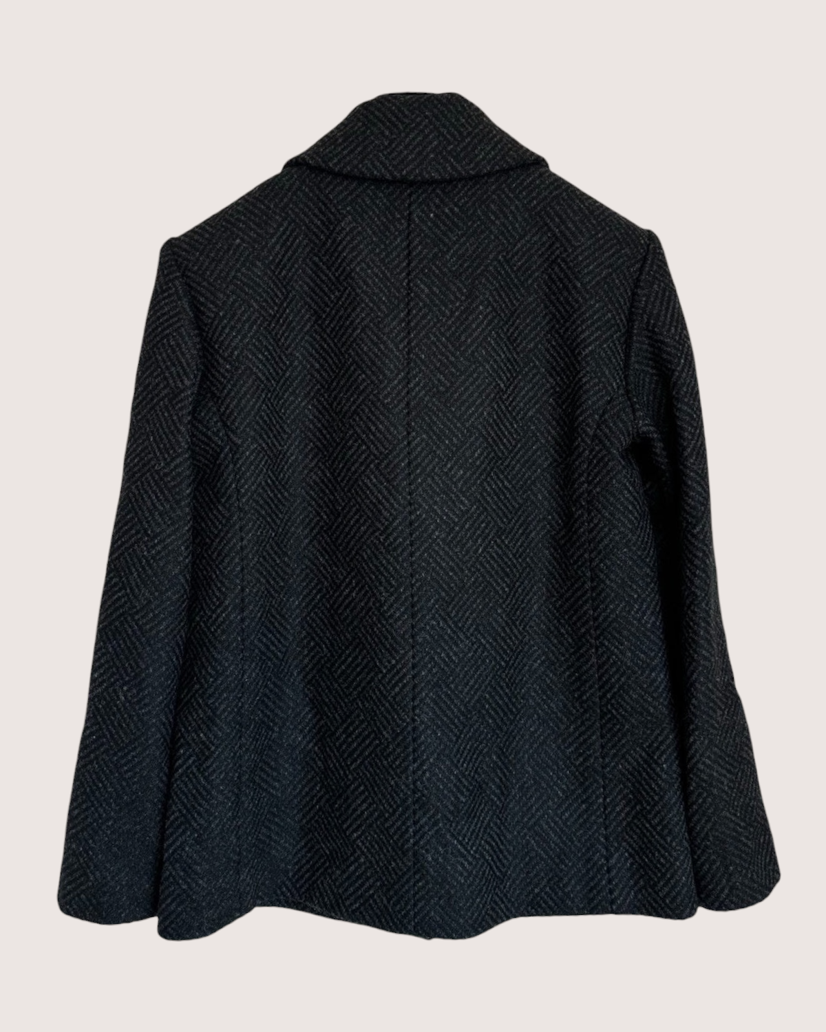 Chanel 24K Four-Pocket Tweed Jacket Grey FR 34