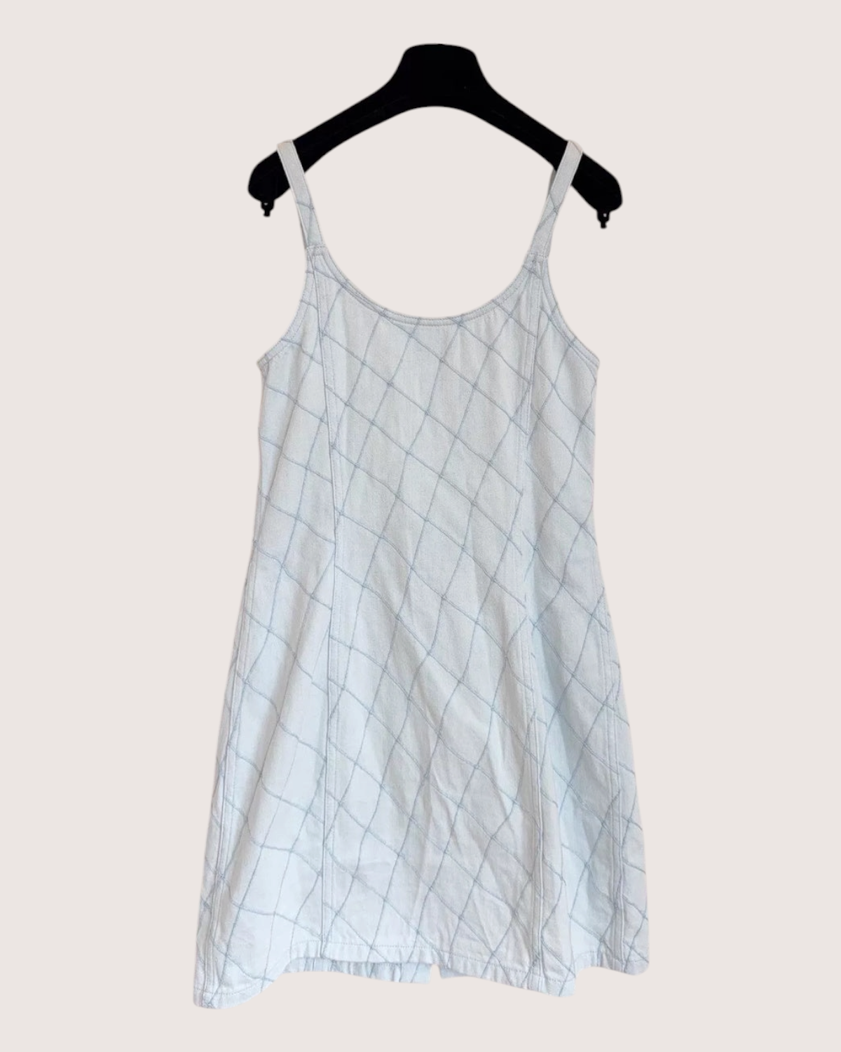 Chanel Denim Strappy Dress - view 2
