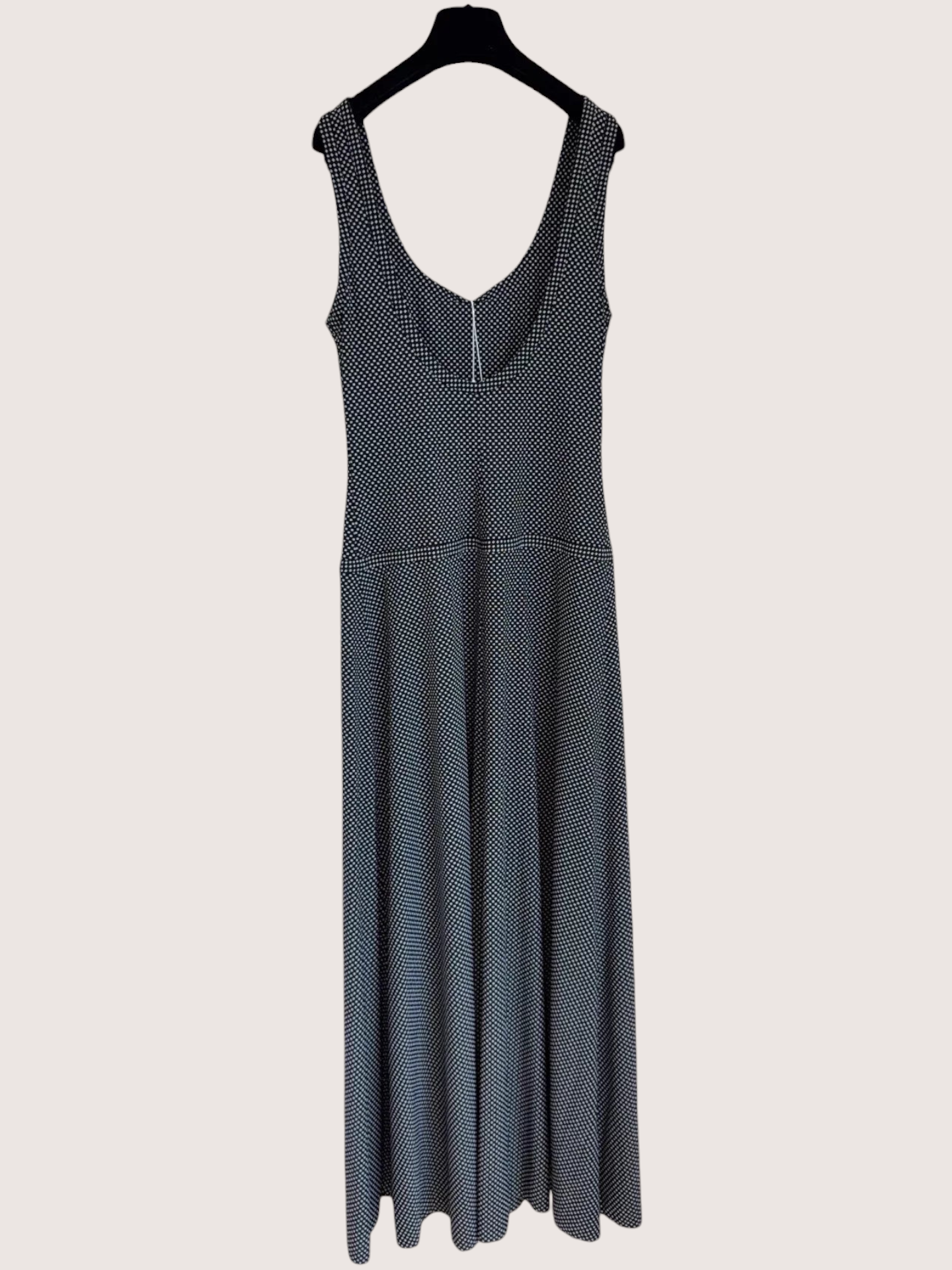 Chanel 24B CC Monogram Maxi Dress