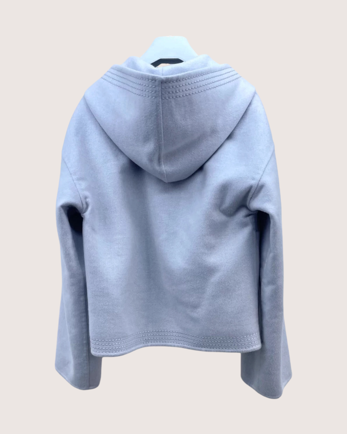 Hermès Hermes Cashmere Hooded Jacket White FR 34