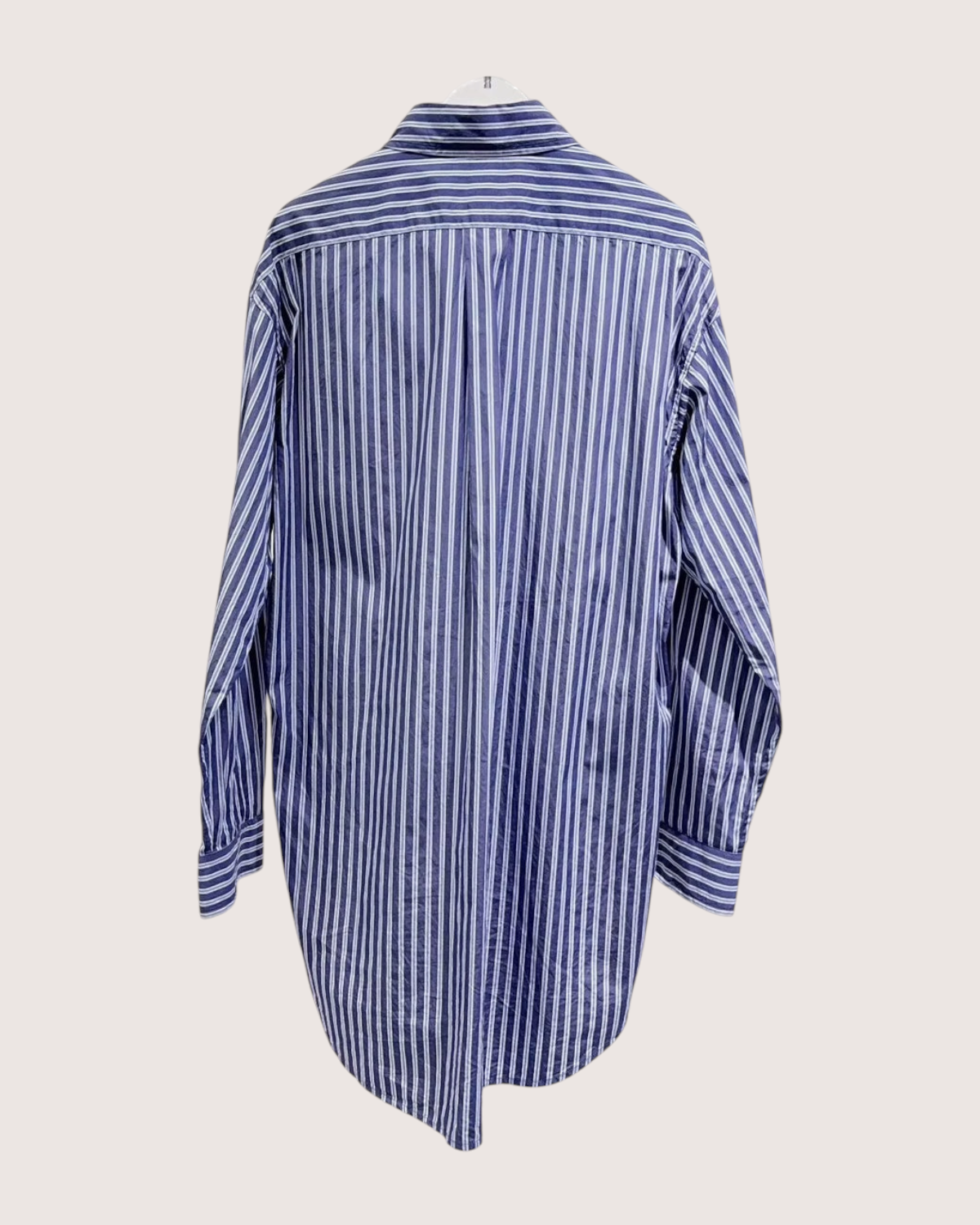 Miu Miu Striped Shirt Navy, White FR 36