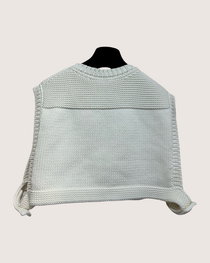 Chanel 25A Cropped Vest White FR 36