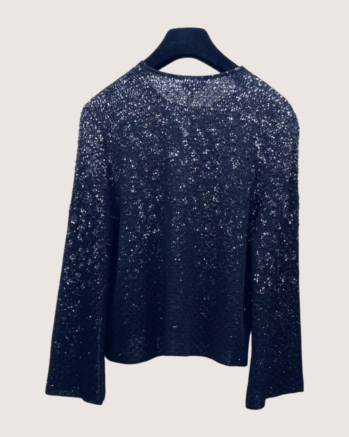 Chanel 25P Starry Sequin Cardigan