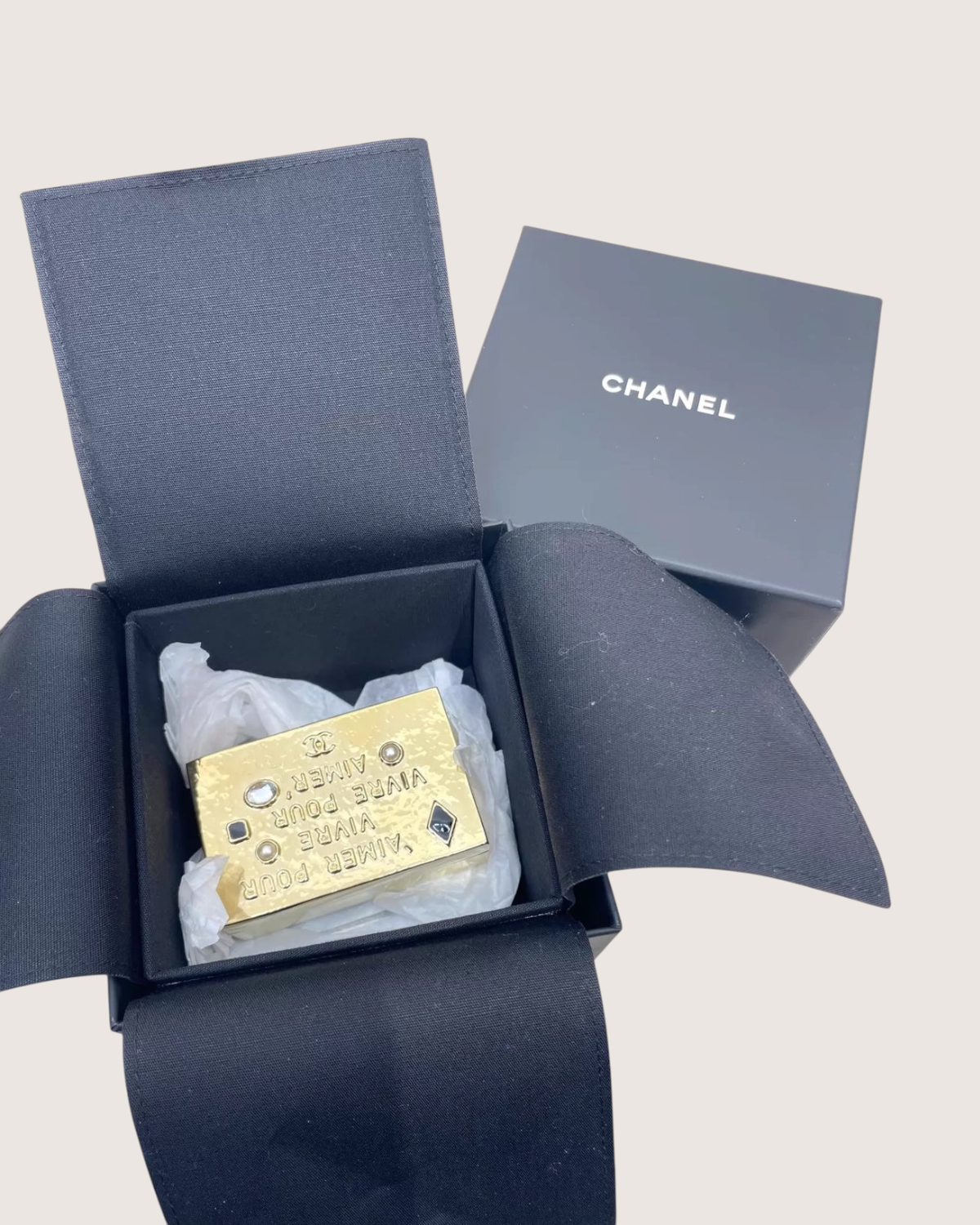 Chanel 26C VIC Jewelry Box Gold ["One Size"]