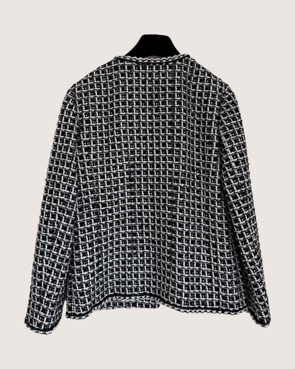 Chanel 25C Four-Pocket Tweed Jacket