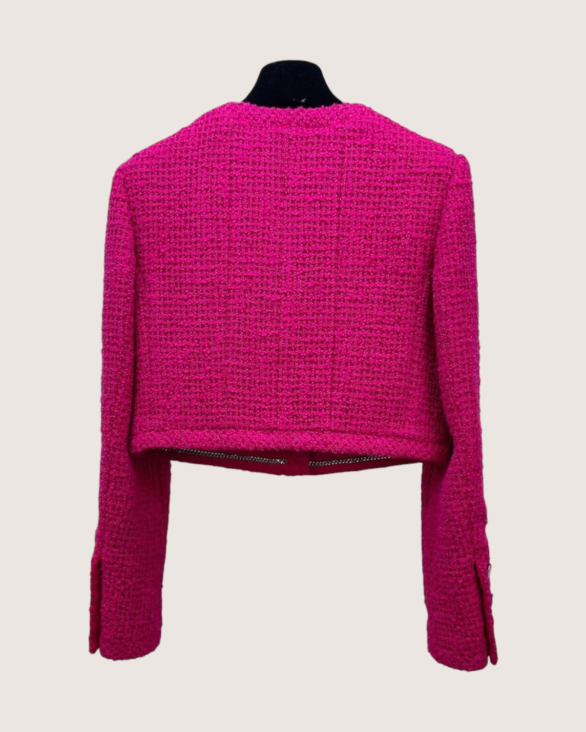 Chanel 21K Cropped Tweed Jacket