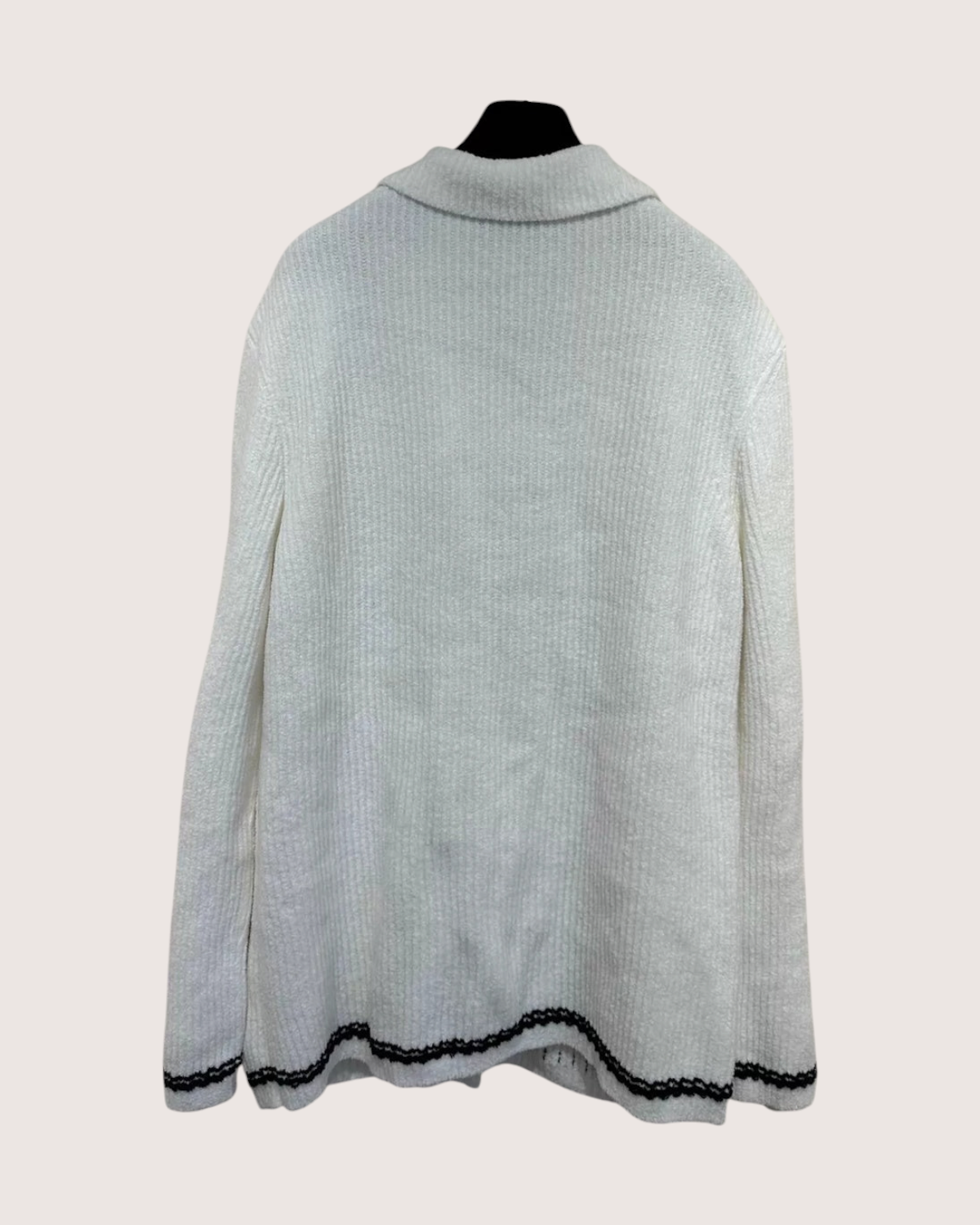 Chanel 23C ‘5’ Patch Cardigan