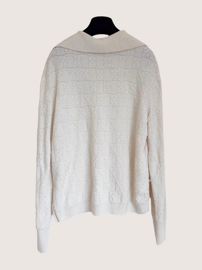 Chanel 26P Sailor Collar V-Neck Sweater
