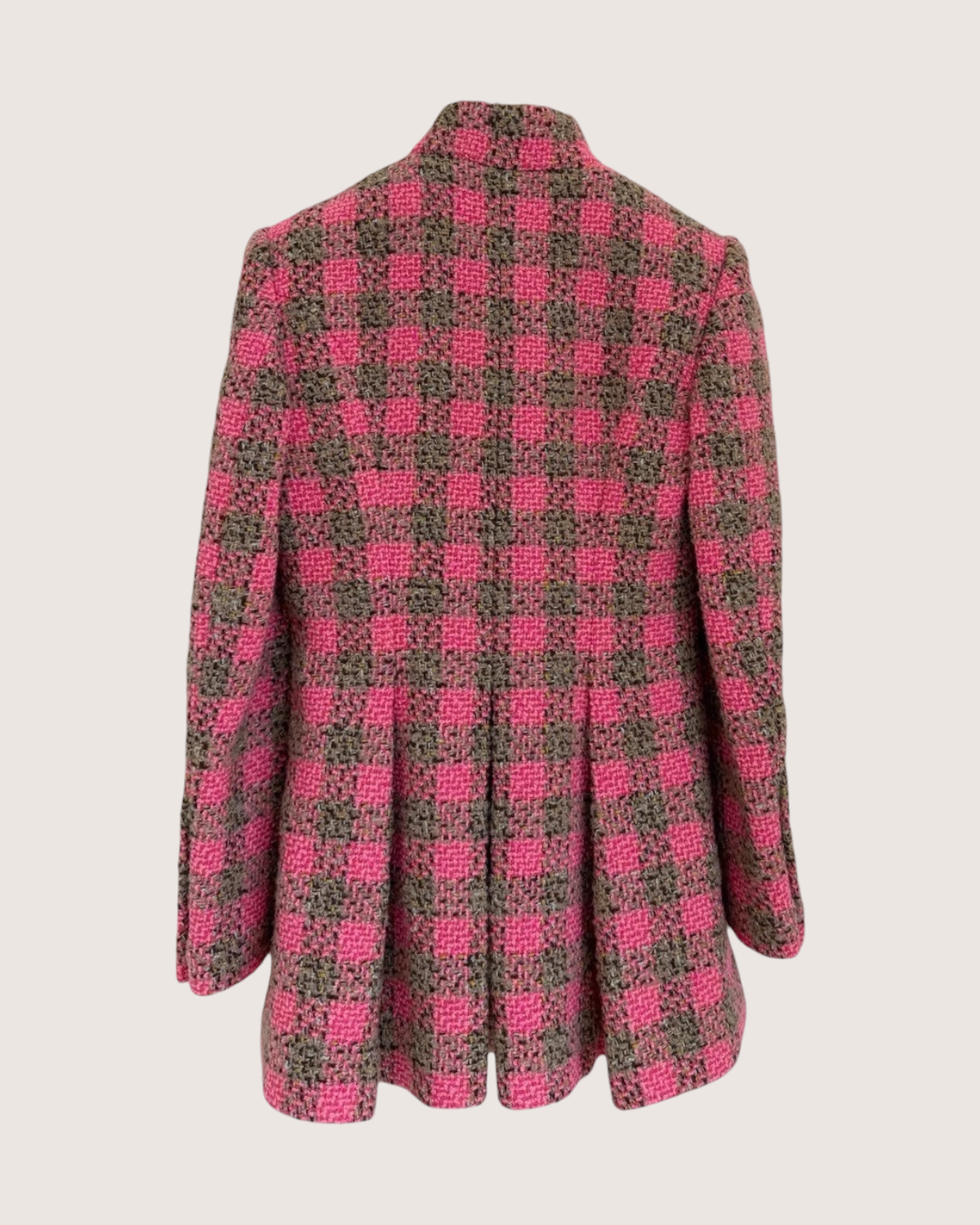 Chanel 22K Plaid Tweed Jacket