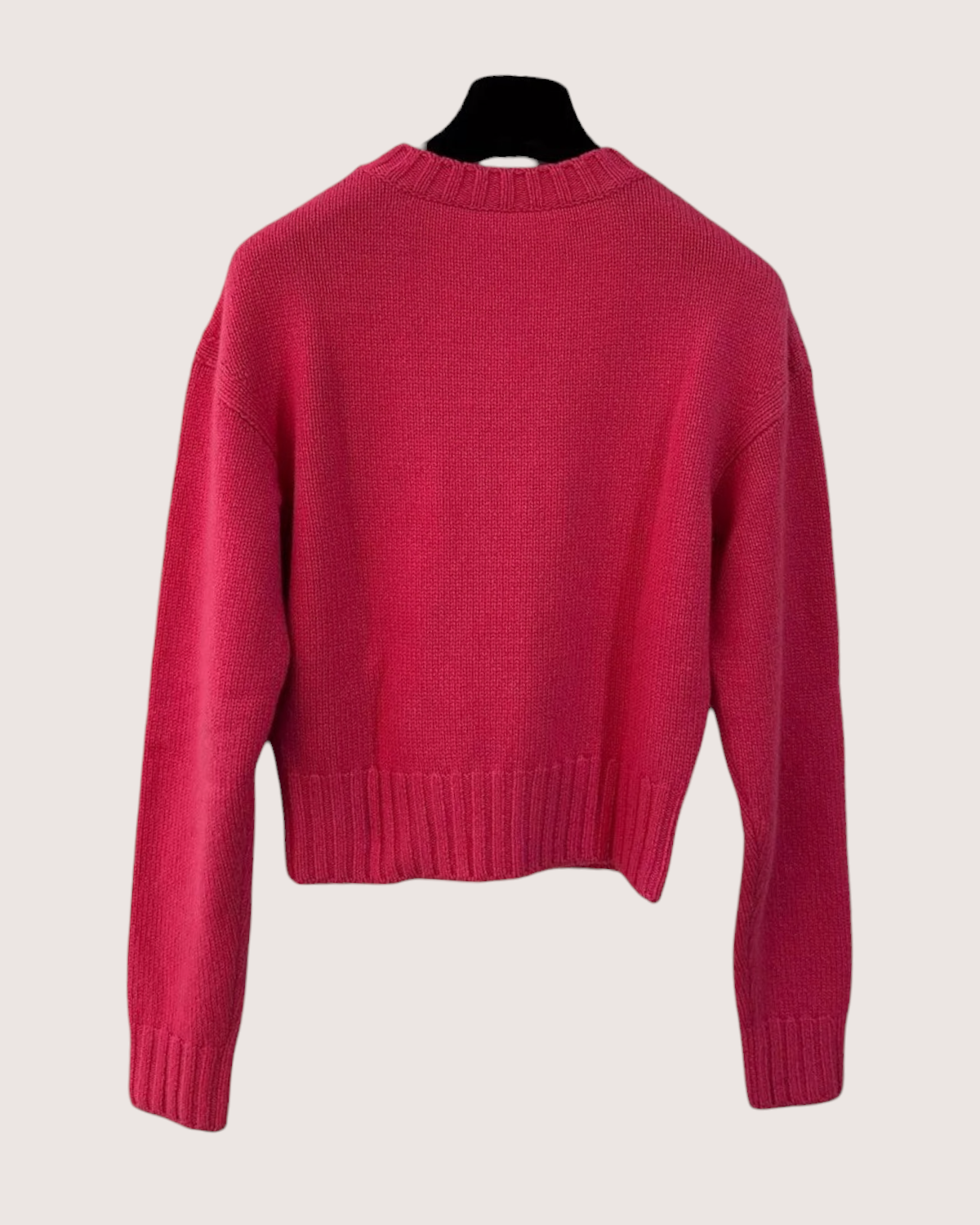 Chanel Logo Knit Cashmere Sweater - view 2