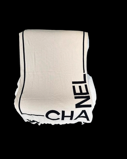 Chanel Logo CC Scarf