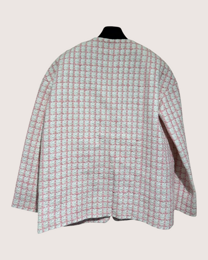 Chanel 22S Plaid Tweed Jacket