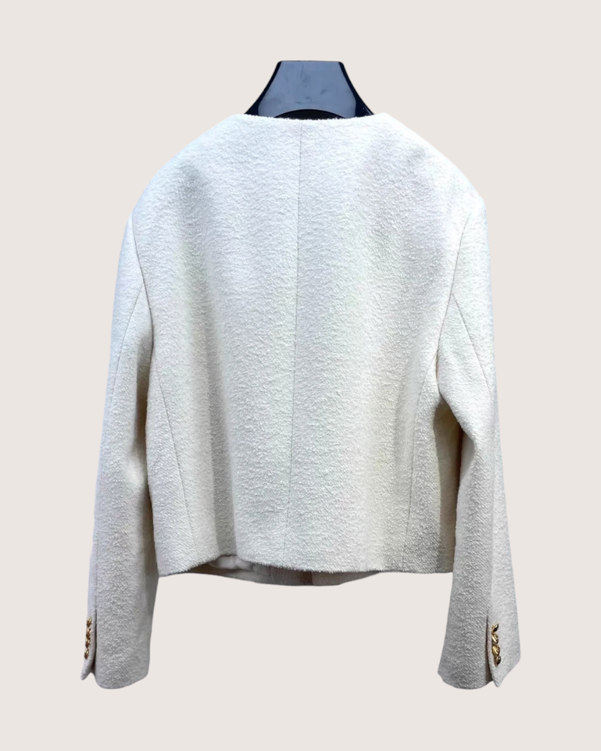 Celine Wool Chasseur Jacket White FR 40