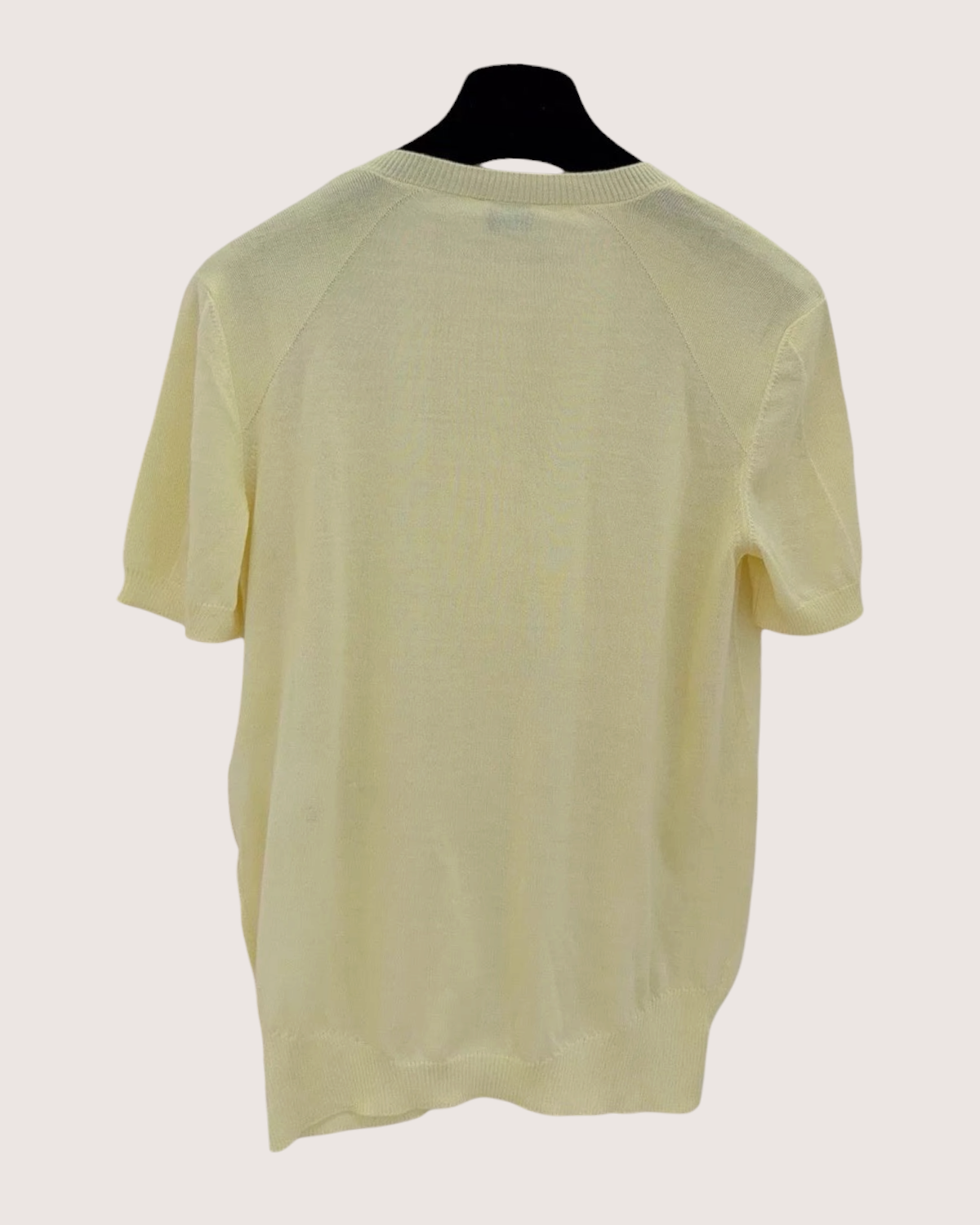 Chanel 26P Wool Silk Short-Sleeve Top - view 2