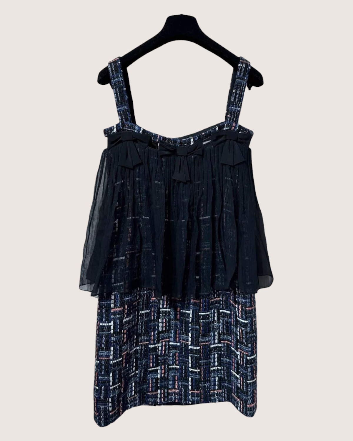Chanel Bow Strappy Dress